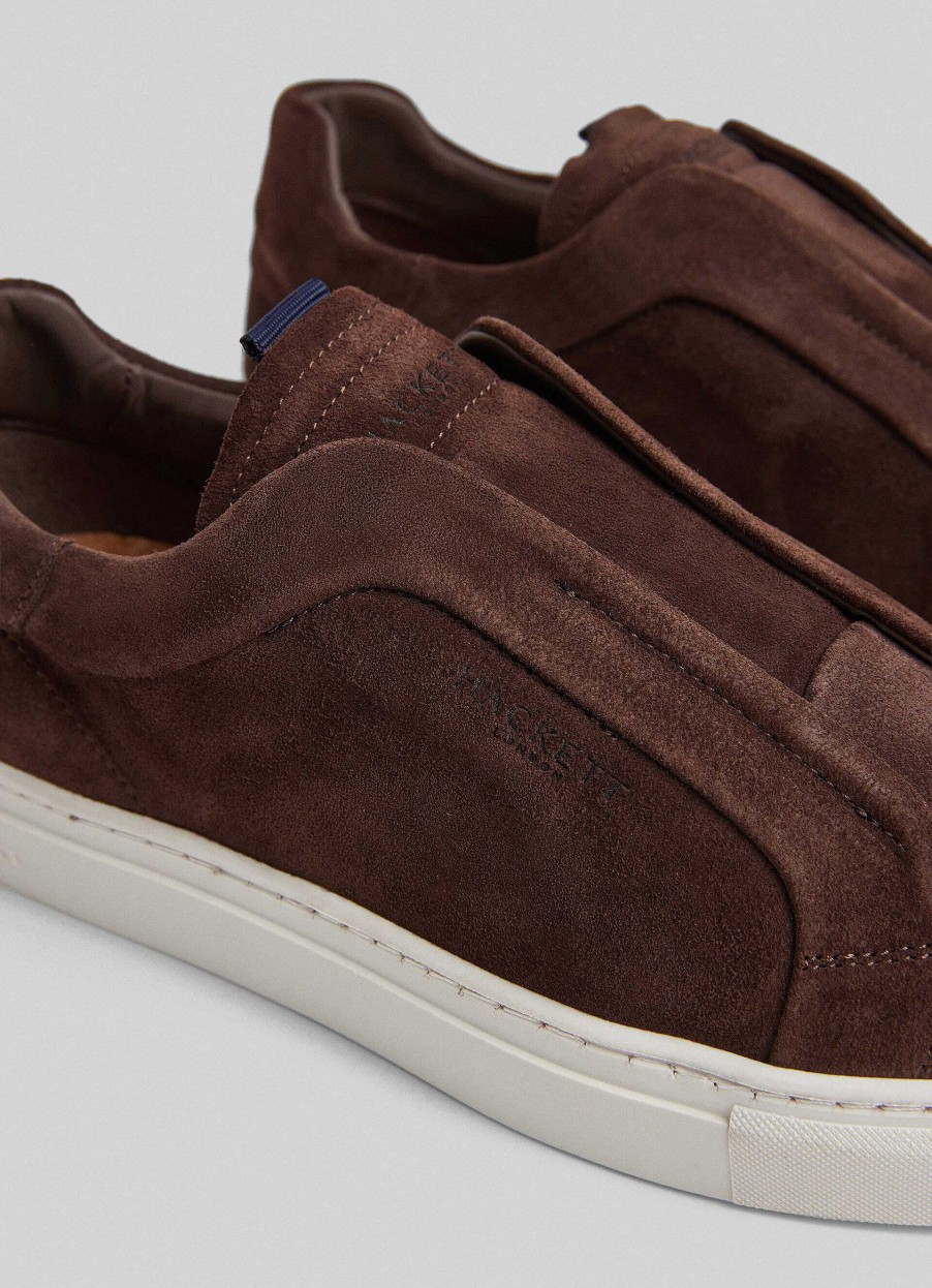 Schoenen Hackett London | Suede Slip-On Schoenen