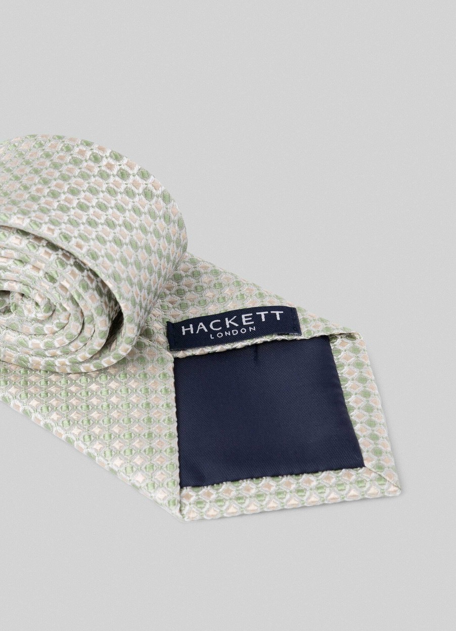 Accessoires Hackett London | Geometrische Zijden Stropdas