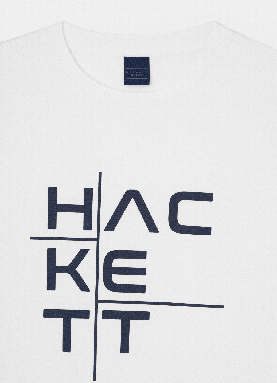 Kleding Hackett London | Hackett Sport Klassiek Fit T-Shirt