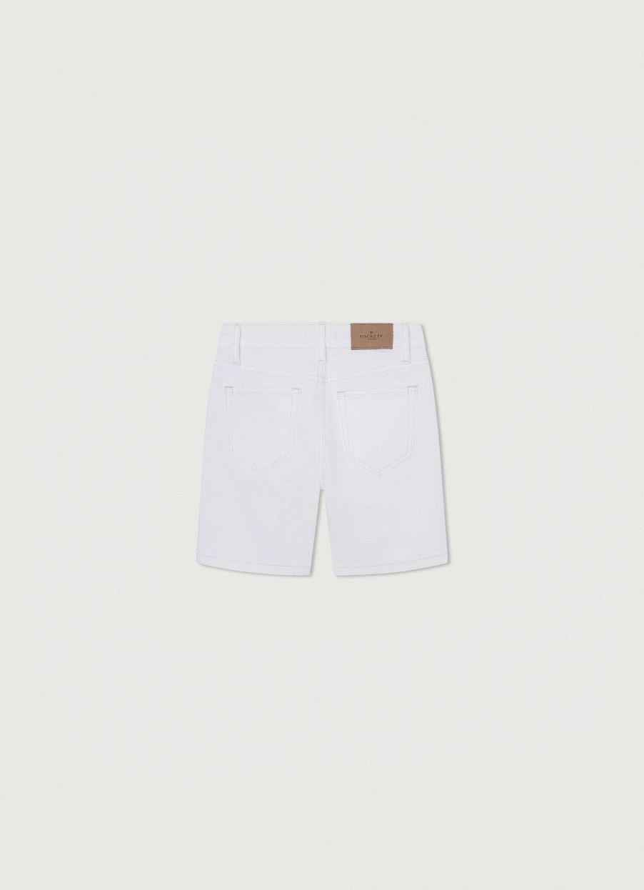 Jongens Hackett London | Stretch-Denimshorts