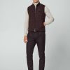 Kleding Hackett London | Gewatteerd Suede Gilet