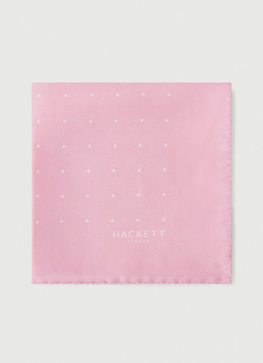 Accessoires Hackett London | Zijden Zakdoek Met Polka Dot